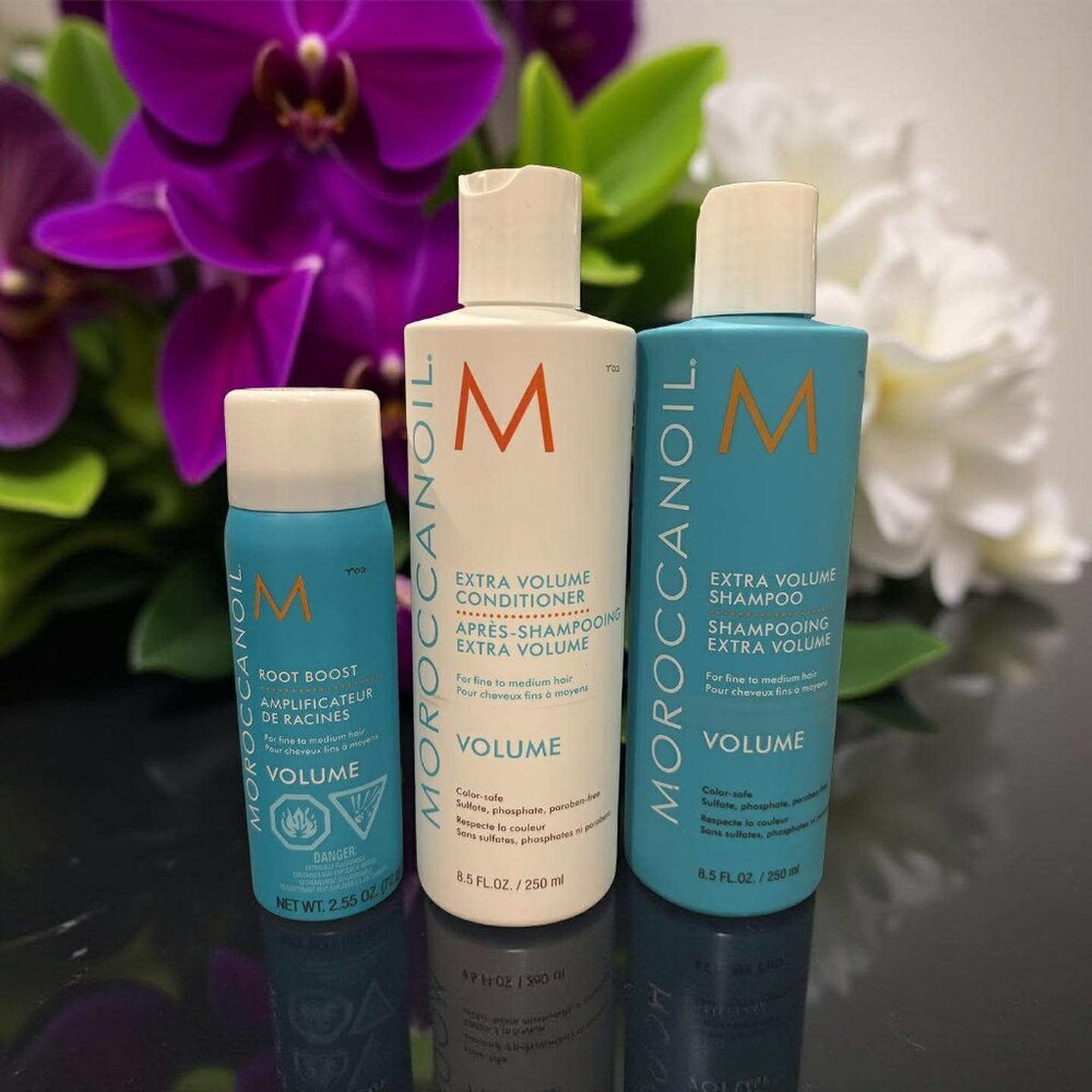 Moroccanoil Volume Set Shampoo Conditioner Root